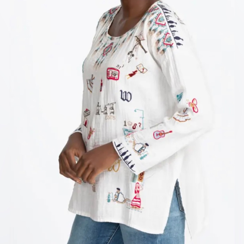 NEW!~JOHNNY WAS~Rondo Tunic NWT